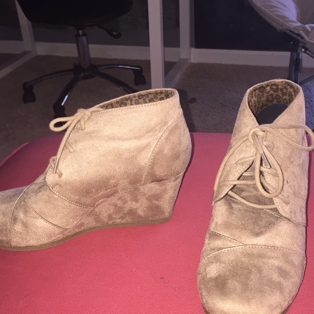 Tan Booties